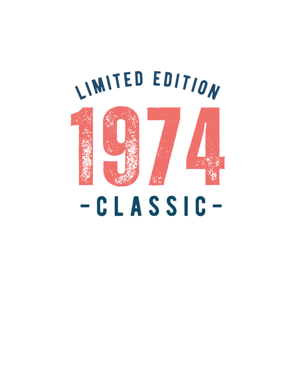 Limited Edition 1974 - Classic Full Sleeves T-Shirt 🏆🔥