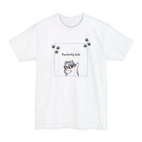 Purrfectly Cute Cat Graphic T-Shirt