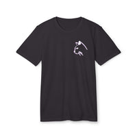 Midnight Cat – Minimalist Neon Cat Printed T-Shirt