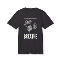 BREATHE – Minimalist Floral T-Shirt