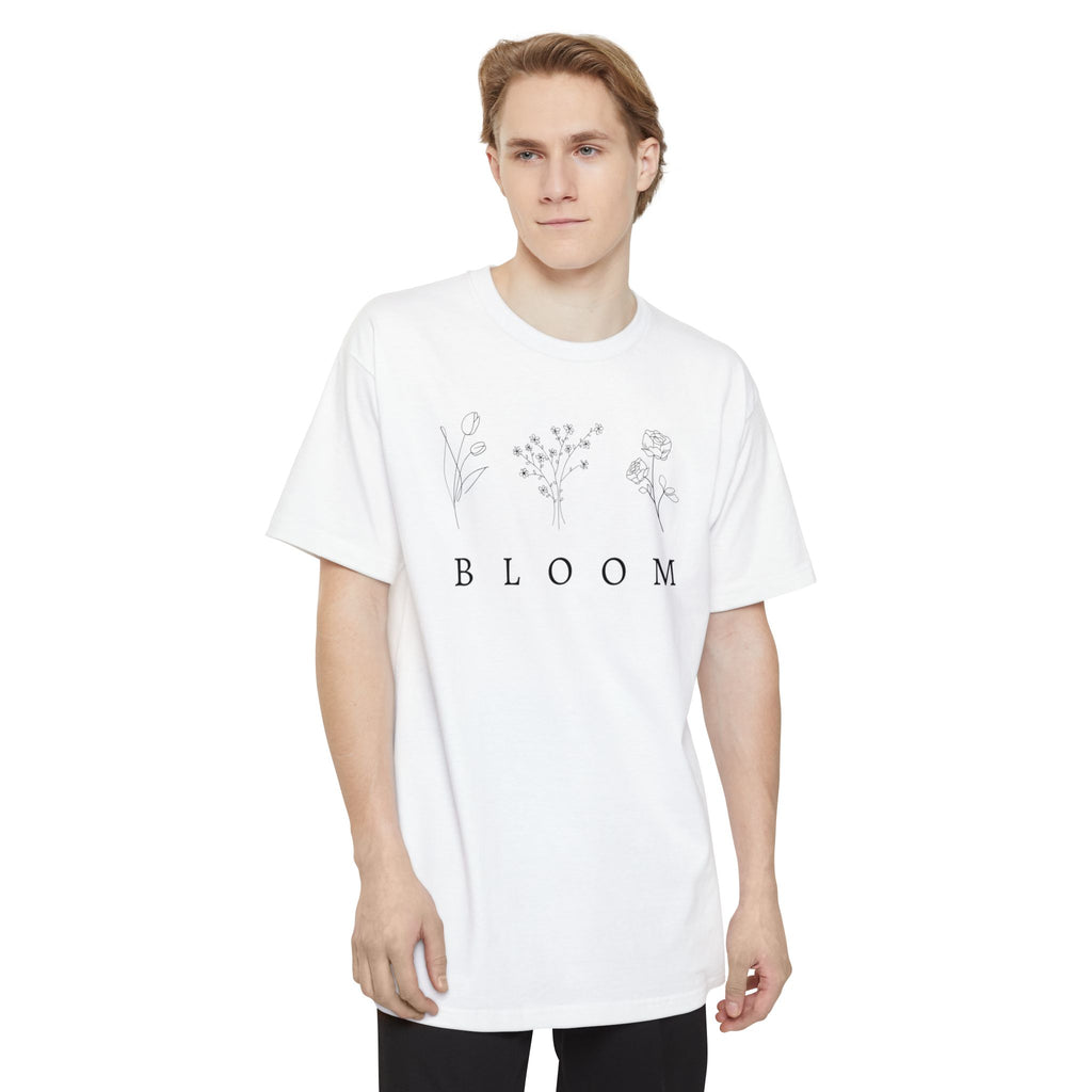 Bloom – Minimalist Floral T-Shirt