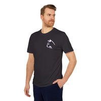 Midnight Cat – Minimalist Neon Cat Printed T-Shirt