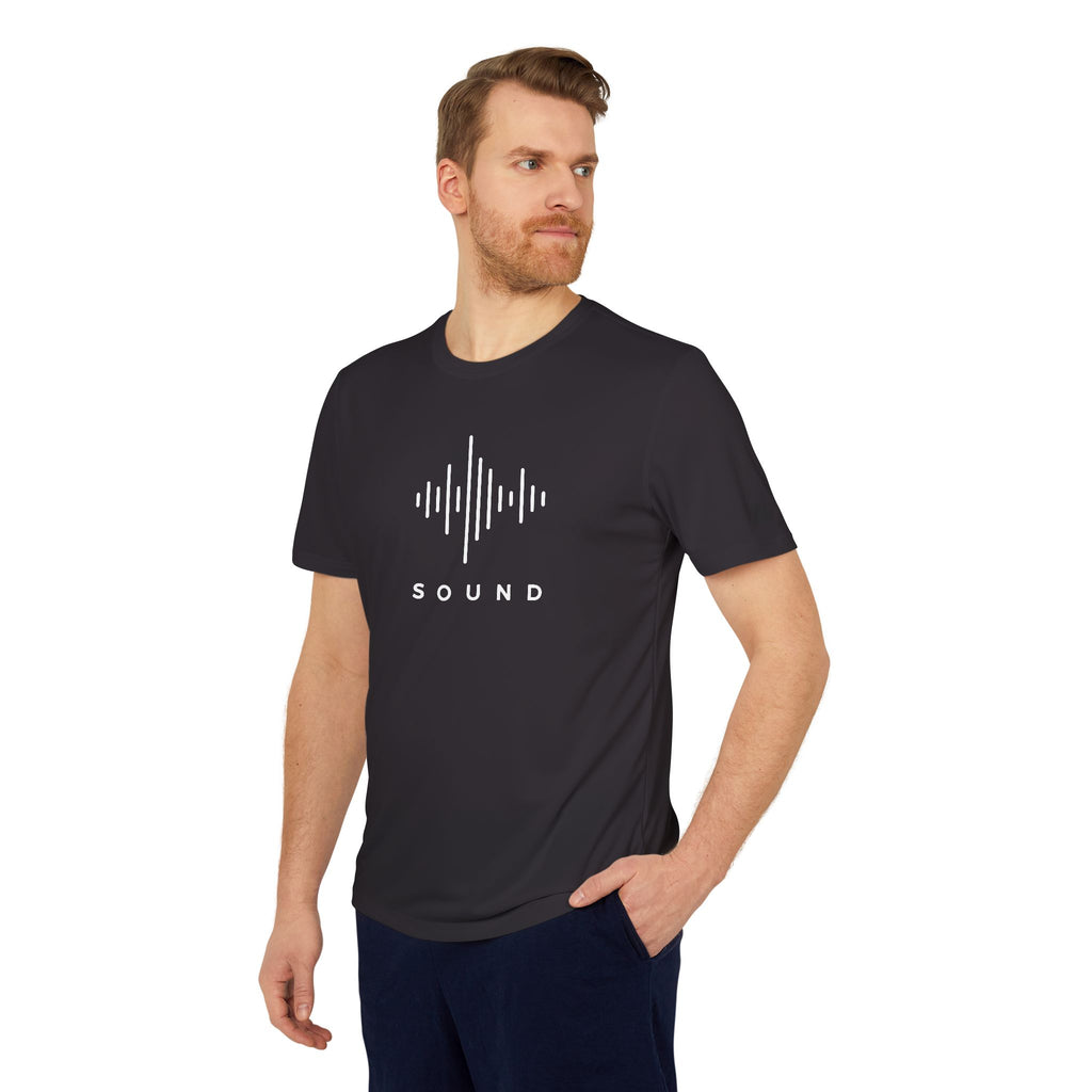 SOUND – Minimalist Soundwave Printed T-Shirt