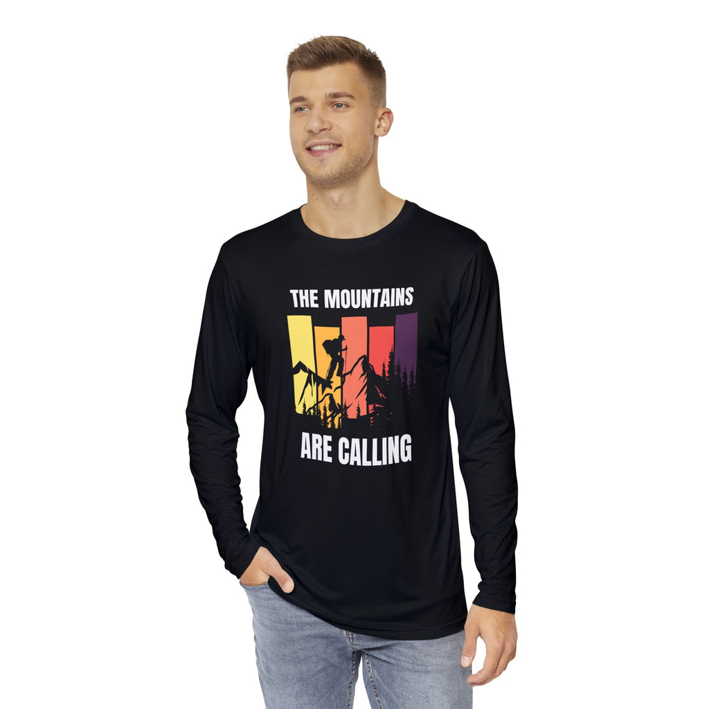 "The Mountains Are Calling" Full Sleeves T-Shirt ⛰️✨