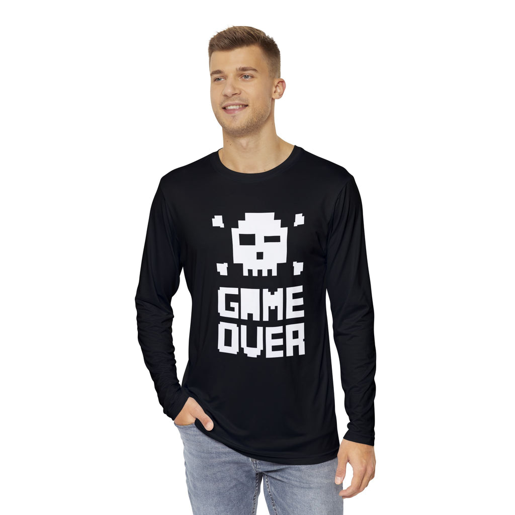 Skull - Game Over Full Sleeves T-Shirt 💀🎮